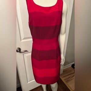 Banana Republic red sleeveless dress 6